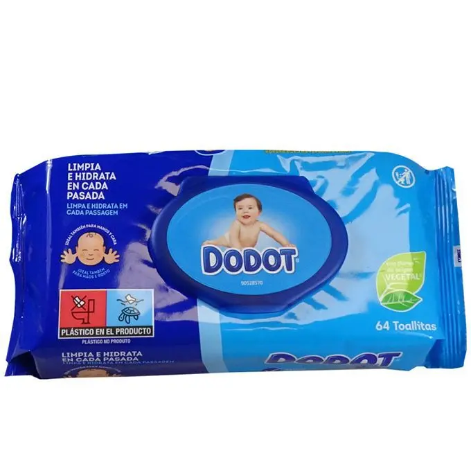 Dodot - Lingettes parfumées pour bébé (64 Pcs)