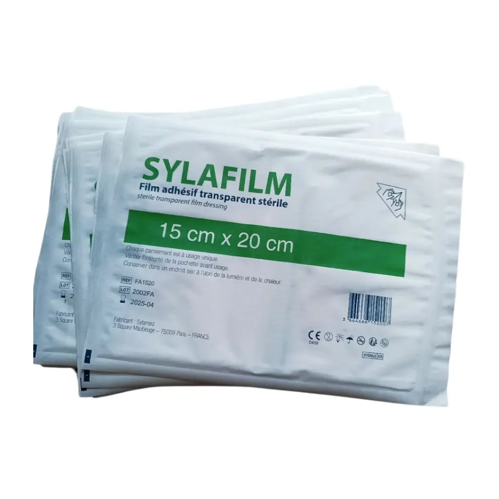 Sylafilm - Film Adhesif Transparent Sterile15x20cm 50Pcs