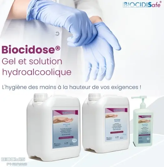 Biocidose - Gel Hydroalcoolique 1L