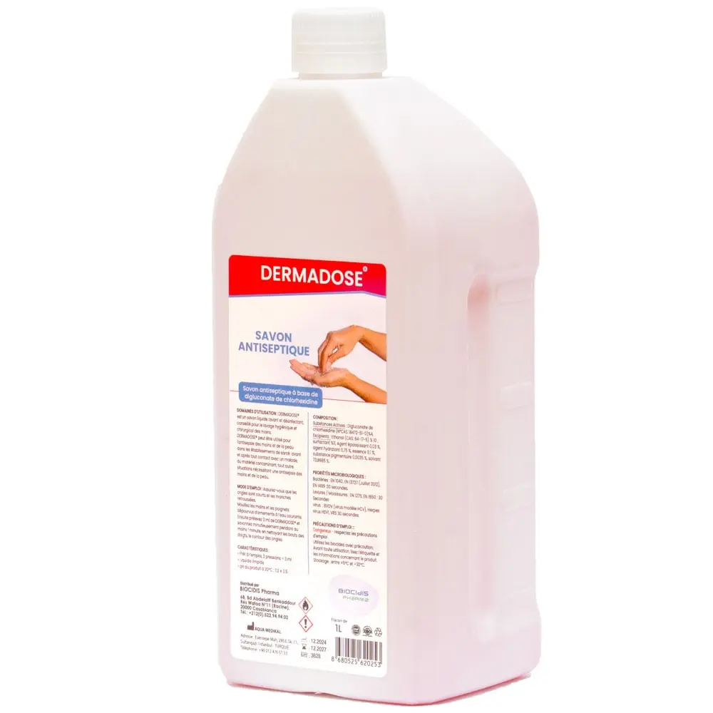 Dermadose - Savon Antiseptique 1L 