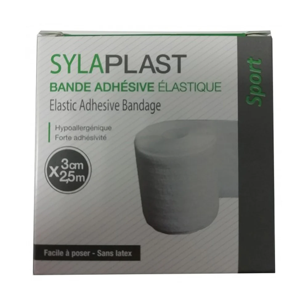Sylapast - 6cmx2,5m Bande Adhésive Elastique 