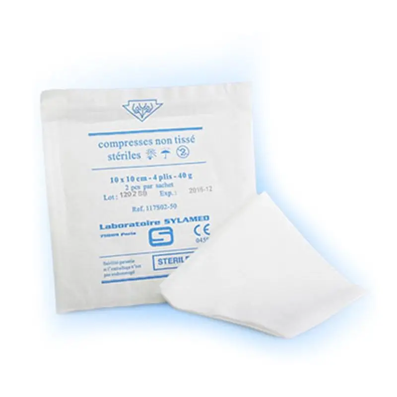 Sylamed - 10x10cm Compresses en non tisse stériles 5Pc 