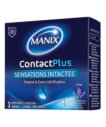 Manix - ContactPlus Sensations Intactes 3pc