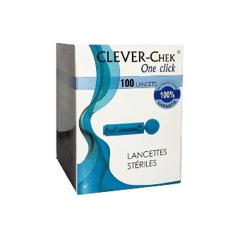 Clever-Chek lancettes stériles - 100PCS