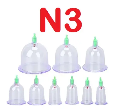 Pack hijama CUP 3 100psc