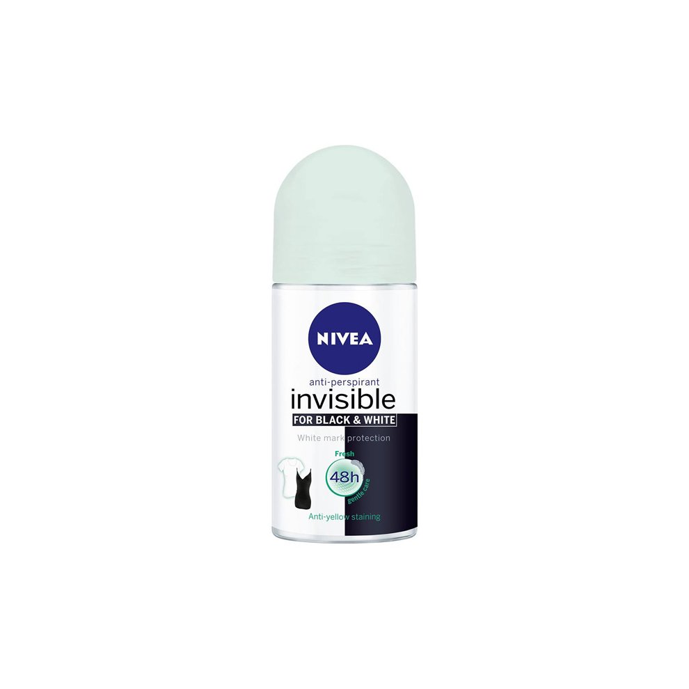 Nivea - for Black and White Roll 50ml