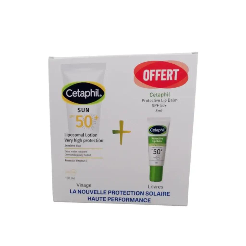 Cetaphil - Pack Creme Solaire 50Spf 100ml