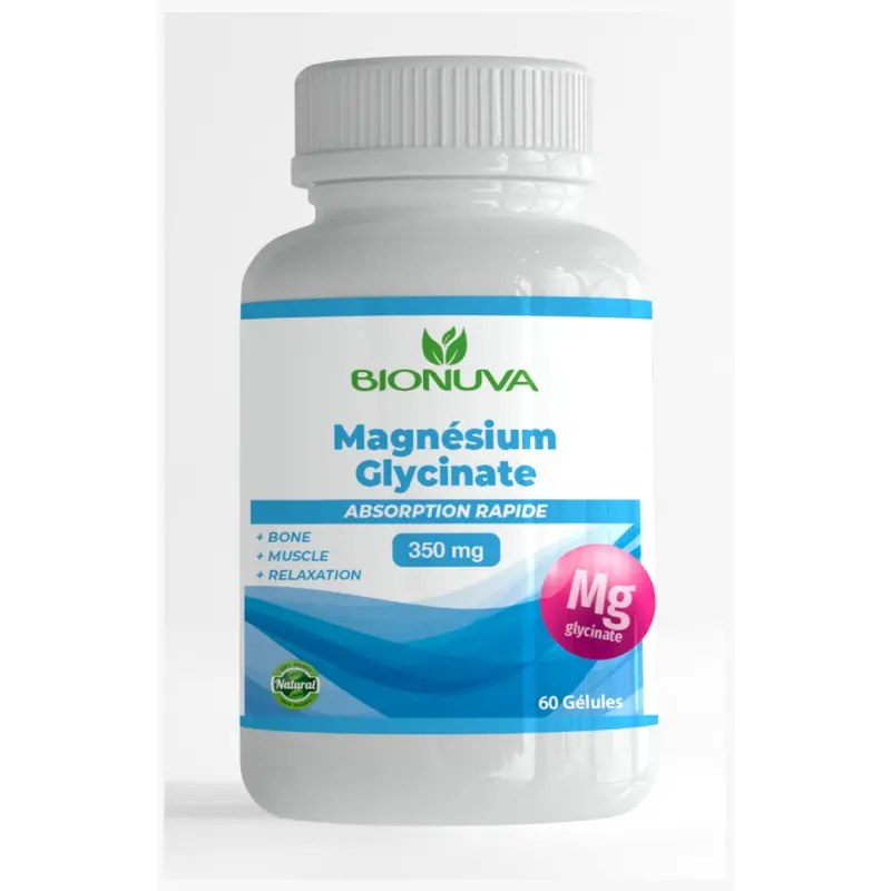 Bionuva - Magnesium Glycinate 350mg 60g