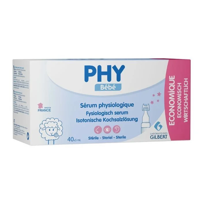 PHY - Bebe Serum Physiologique 40x5ml