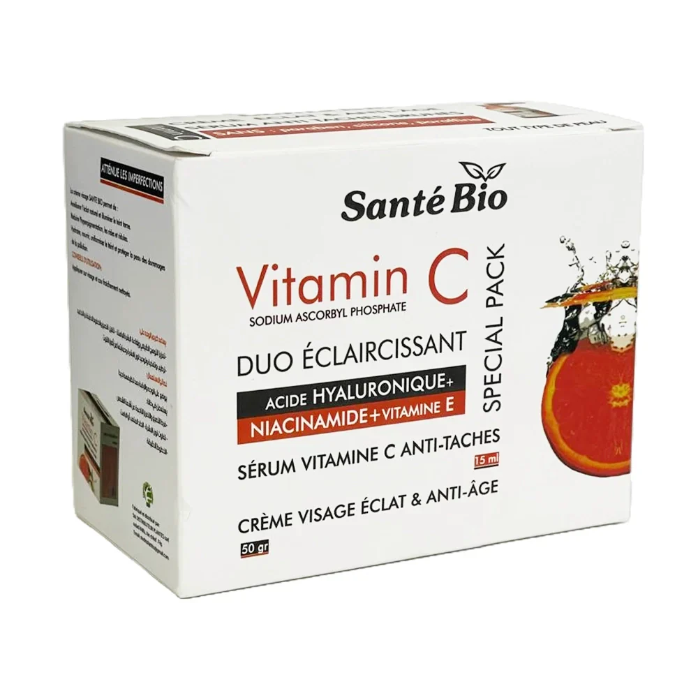 Sante Bio - Pack Creme Eclat Anti-Agr Et Serum Anti-Tache