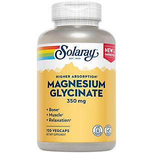 Solaray - High Absorption Magnesium Glycinate 350mg 120 Veg 
