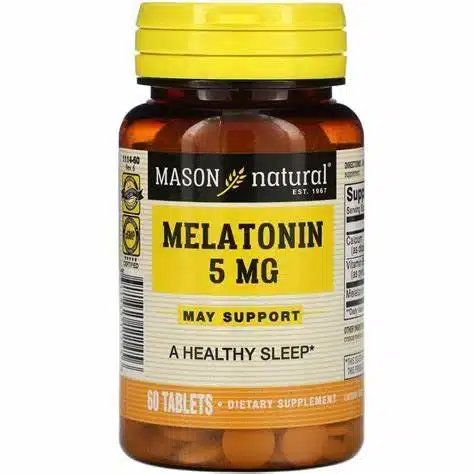 Mason Natural - Melatonin 5 Mg 60 Tablets