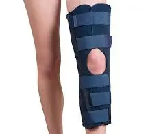 [ASE-009-S] Attelle de genou bleu S