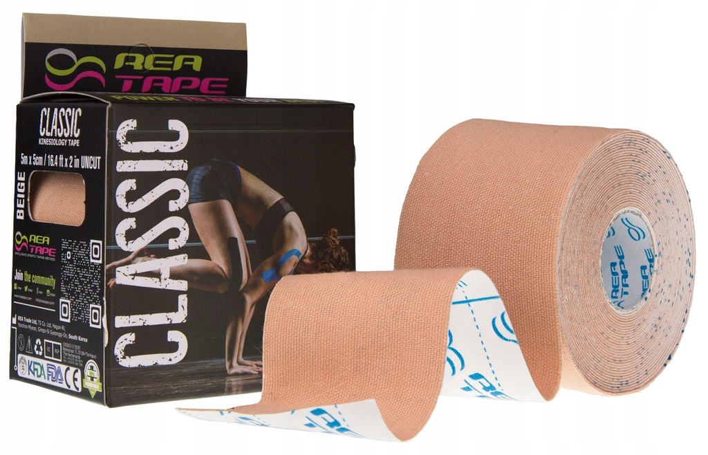 RT - Bande Adhésive Elastique Beige 5m x 5cm