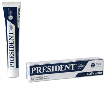 PRESIDENT - Dentifrice Daily white 75ml 