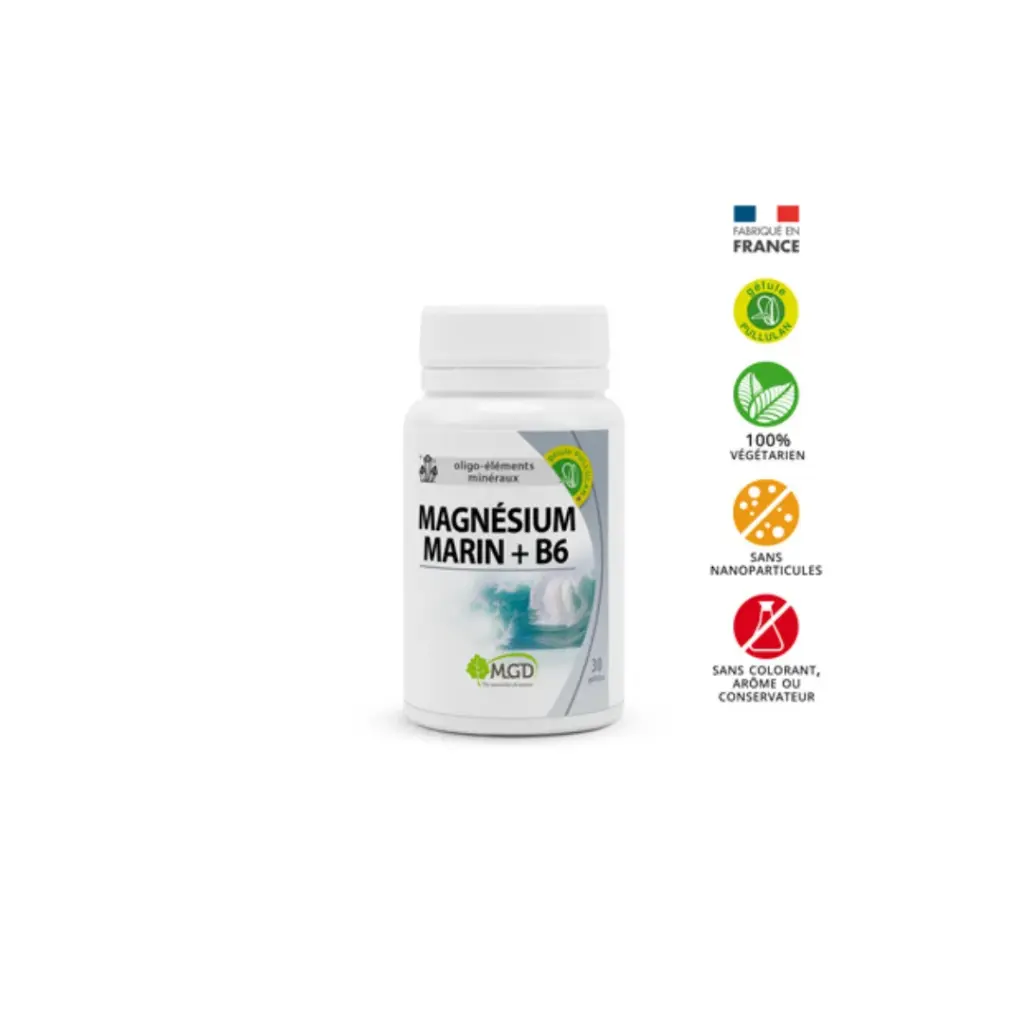 MGD - Magnésium Marin + B6 30 Gélules