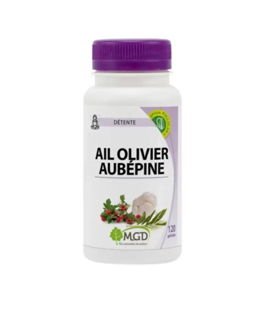 MGD - Ail Olivier Aubépine 120gelules