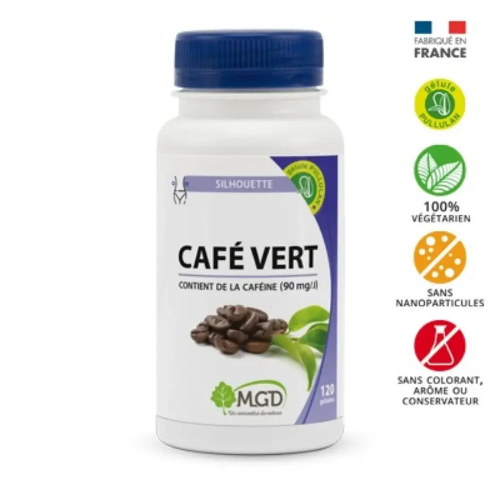 MGD - Cafe vert 120 gelules