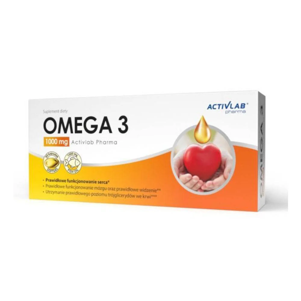 ACTIVLAB - PHARMA Omega 3 1000mg 60 Caps