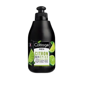 COTTAGE - Shampoing douche - men 250ml