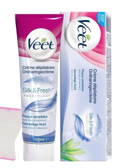 Veét - Crème dépilatoire Silk & fresh - Peaux sensibles