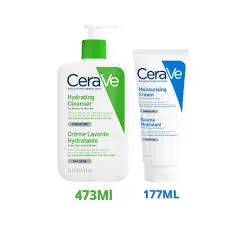 Cerave - Pack Baume Hydratant et Creme Lavant 
