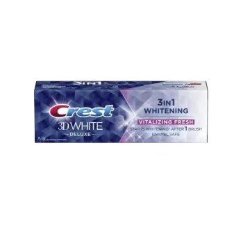 CREST 3D WHITE- dentifrice Deluxe 