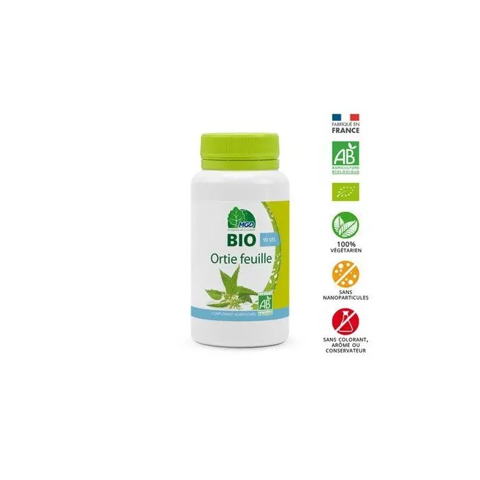 MGD - Bio ortie feuille 90 gelules