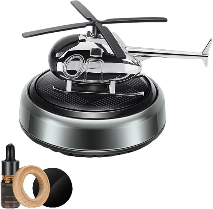 Solar Car Aroma - Diffuser 360° Rotating Air Freshener