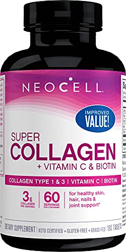 NEOCELL - Grassfed collagen peptides 180 tablets