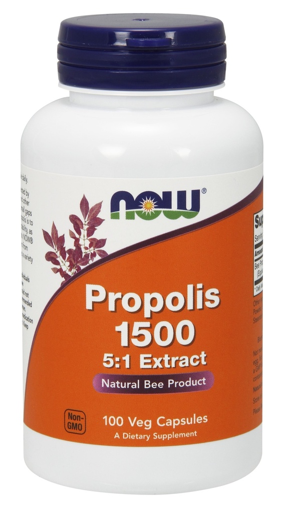 NOW - Propolis 1500mg 100 Capsules