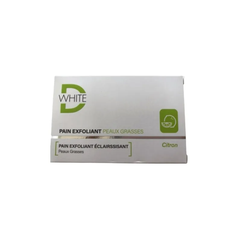 DWhite - Savon Pain Exfoliant Peaux Grasses 200g