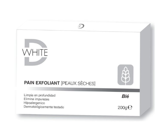 DWhite - Savon Pain Exfoliant Peaux Sèches 200g