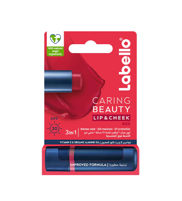 Labello - Caring beauty red 30spf