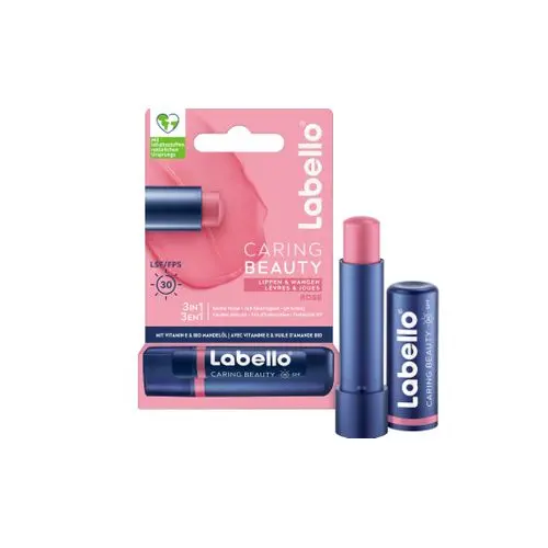 Labello - Caring beauty rose spf30