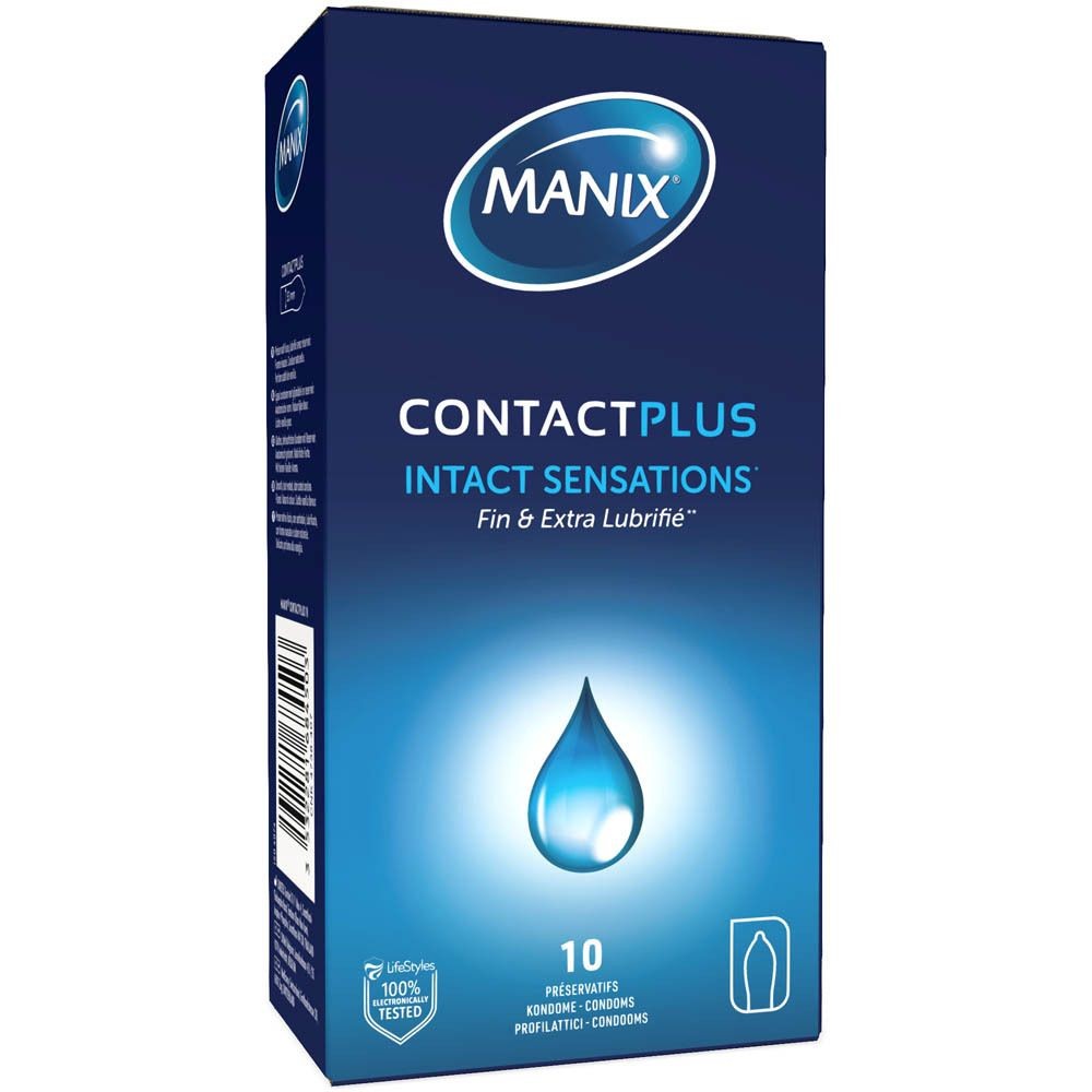 MANIX - Contact plus 10 Condooms