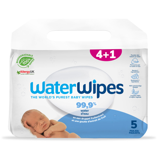 Water wipes - Lingettes sans plastique 