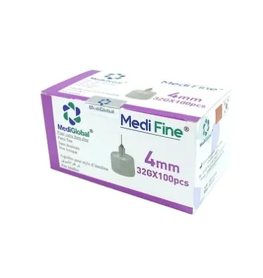 Medi Fine - Aiguilles 4mm (100Pc)