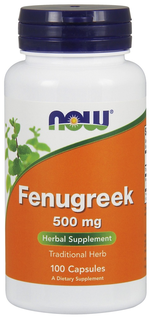 NOW - Fenugreek 500mg 100 capsules