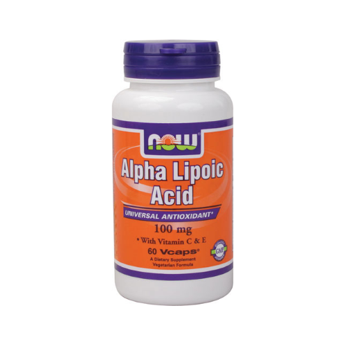 NOW - Alpha Lipoic Acid 100 mg, 60 capsules