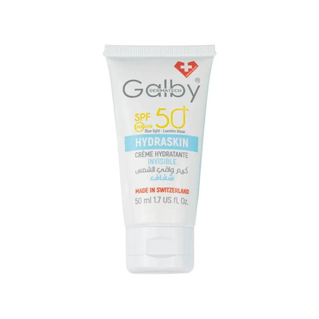 Galby - Creme solaire hydraskin invisible 50spf