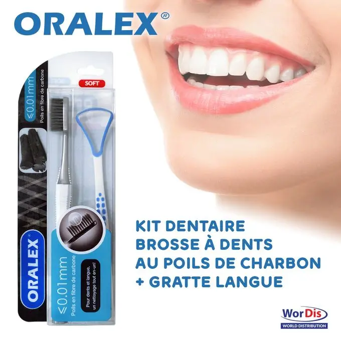 ORALEX - Brosse a dents gratte langue