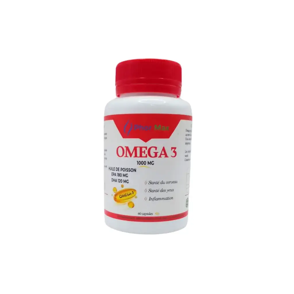 Phor Max - Omega 3 1000MG 60 Capsules