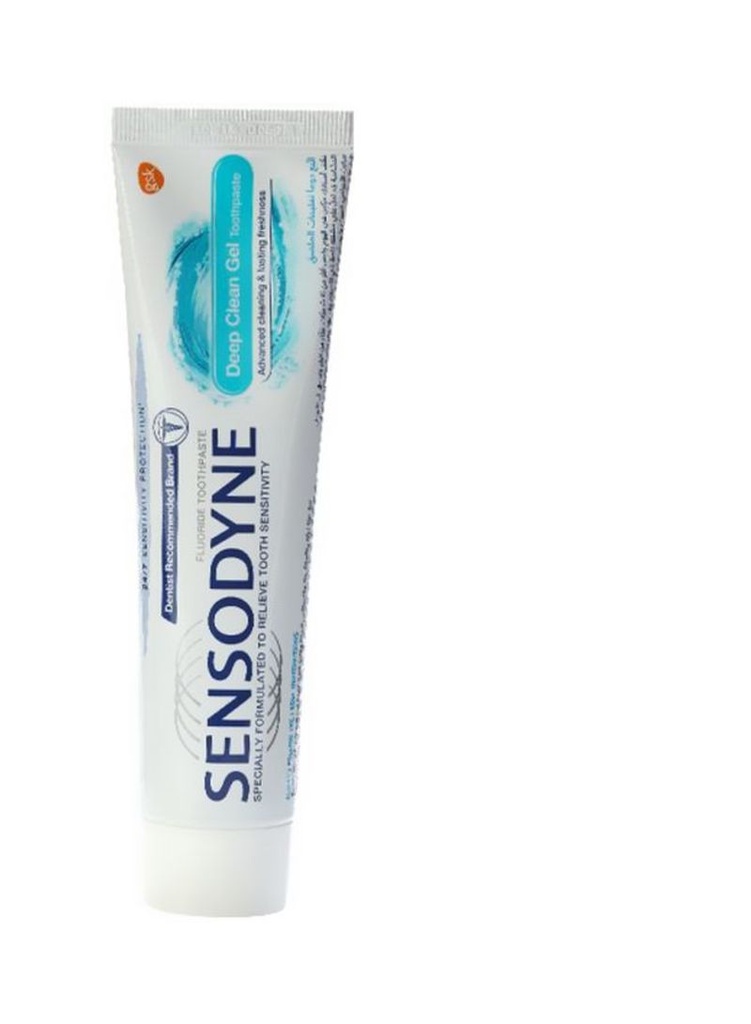 SENSODYNE - Dentifrice deep clean gel 100ml