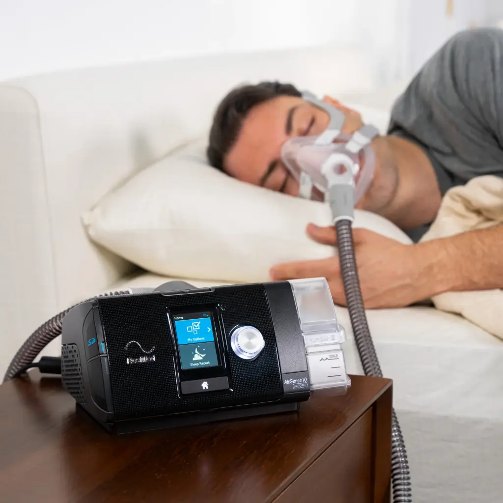 LOCATION D'UN ResMed CPAP