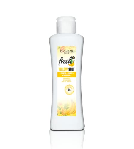 Biokera - Fresh yellow shot shampoing 300ml