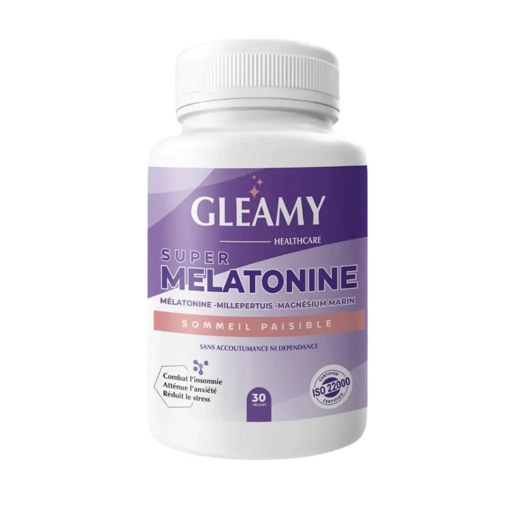 GLEAMY - Melatonine 30 gelules