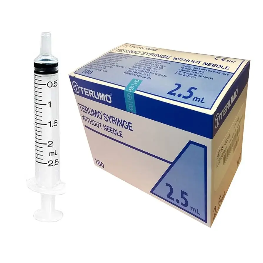 EASTMED - Disposable syringe 3-part 2,5ml