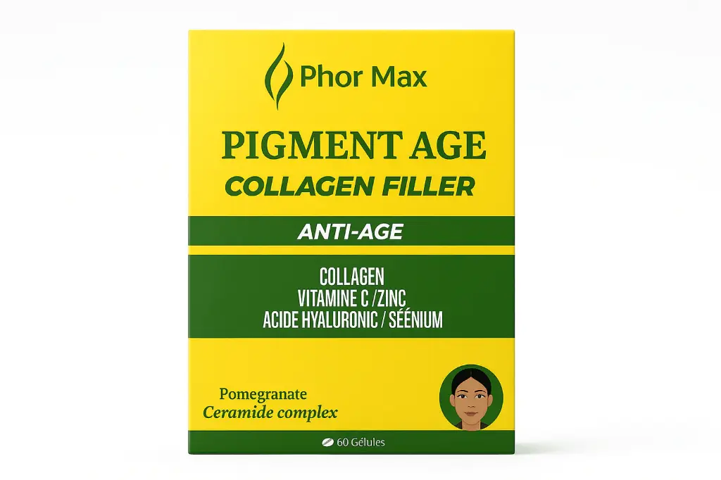Phor Max - Pigment age collagen filler 60 gelules