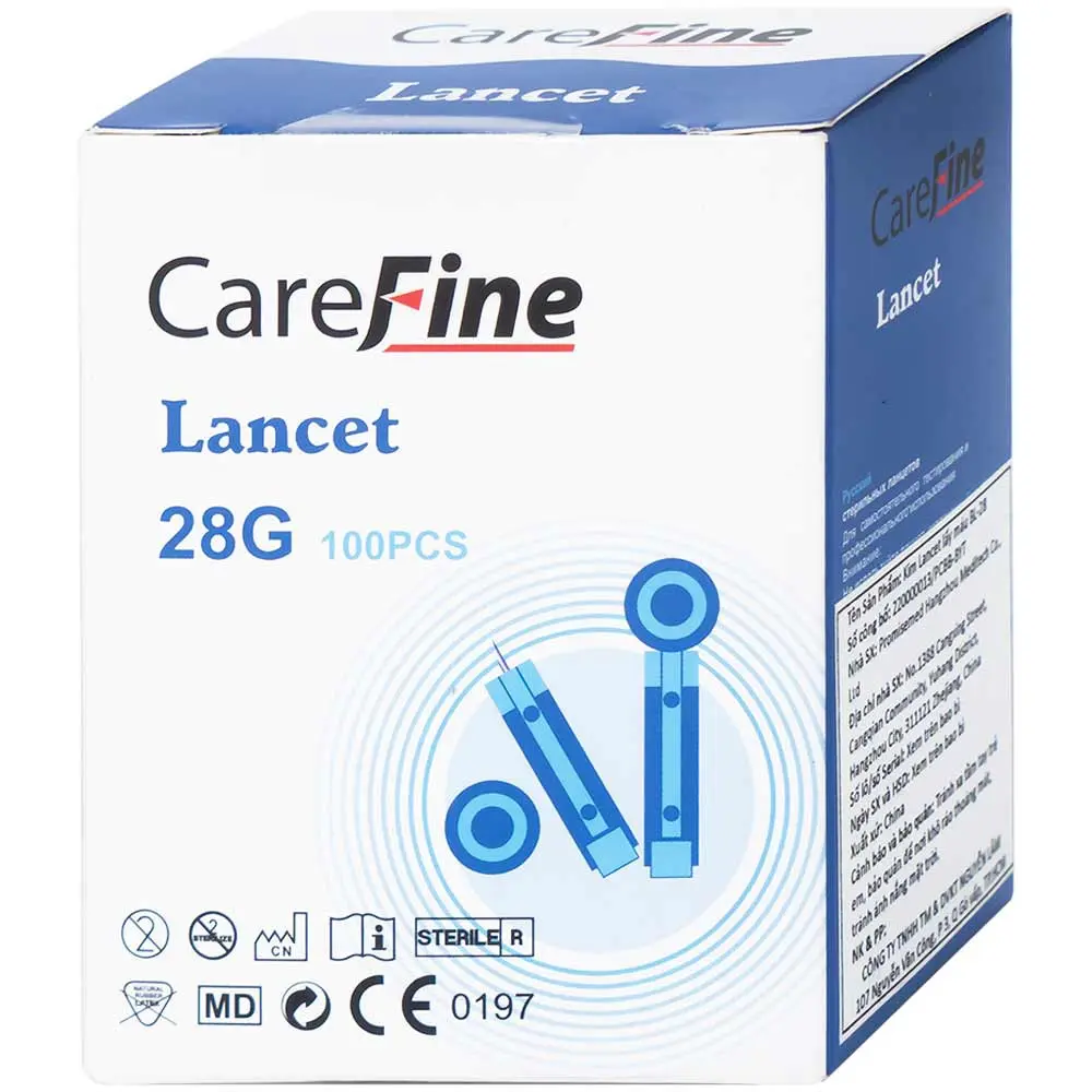 CareFine - Blood lancet 28G 